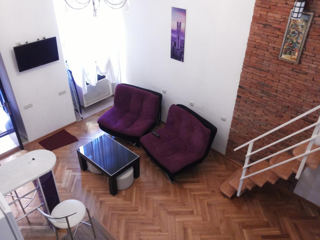 Comfortable Flat In Central Tbilisi Rum bild